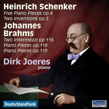 Schenker, Brahms : uvres pour piano. Joeres.