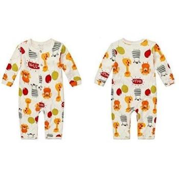 CuteOn 100% Algodš®n Unisez BebšŠ Animal Print Manga Larga Bodysuits 12Meses