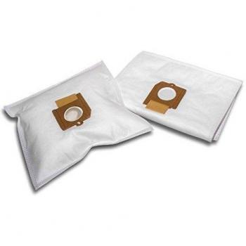 Bolsa de Microfibra Compatible con Aspiradoras Miele S920, S926, S928, S930, S938 - 10 Unidades, 28 cm x 20 cm, Color Blanco