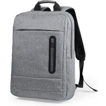 Mochila DAM para portátil con bolsillo acolchado, parte trasera y cintas acolchadas, dimensiones 30.00x43.00x14.00 cm, ideal para viaje en cabina