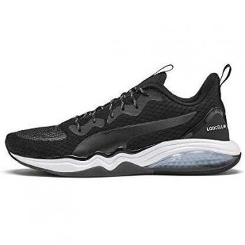 PUMA LQDCELL Tension, Zapatillas Deportivas para Interior para Hombre, Negro Black White, 46 EU