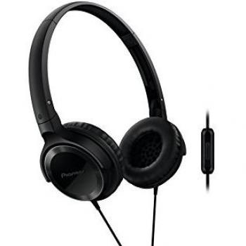 Pioneer SE-MJ502T - Auriculares de diadema cerrados, negro