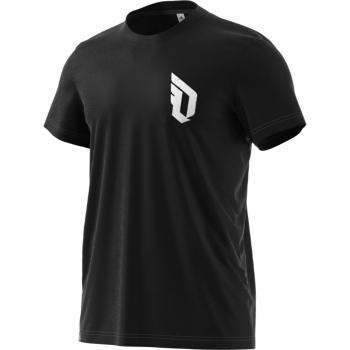 adidas Dame Verb Camiseta, Hombre, Negro, 2XL