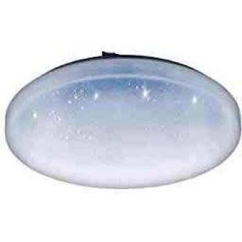 Lámpara LED de Techo y Pared Frania-S con Efecto Cristal, Ø33 cm, Luz Cálida
