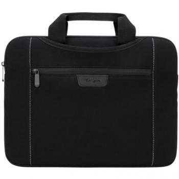 Targus 14-Inch Slipskin Sleeve with Hideaway Handle - Black