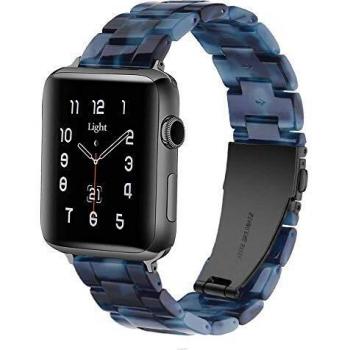 Light Compatible con Apple Watch Correa 38mm 40mm, Brazalete con Hebilla de Acero Inoxidable para iWatch Series SE 6 5 4 3 2 1