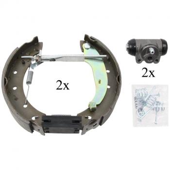Kit de frenos a tambor A.B.S. 111419 para RENAULT y DACIA, incluye accesorios y cilindro de rueda