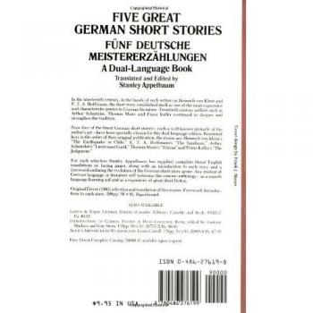 Five Great German Short Stories: A Dual-Language Book