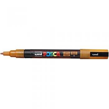 Rotulador Uni Posca PC-3ML Punta Cónica 0.9 - 1.3 mm Azul Glitter