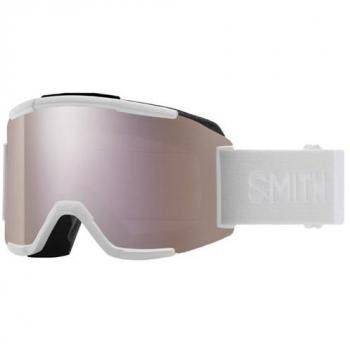 Smith Squad Ski Goggles - White Vapor with Chromapop Everyday Rose Gold Mirror
