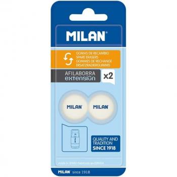 MILAN - Blíster 2 Gomas de Recambio para Goma Extensión