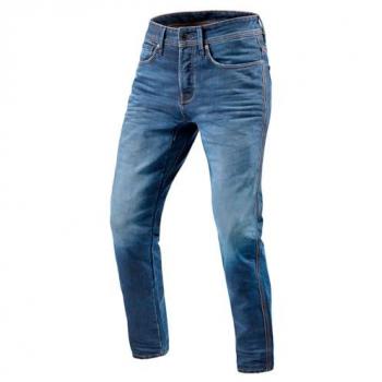 Pantalones de moto REV'IT! Vaqueros Reed SF Azul Medio Desgastado 32