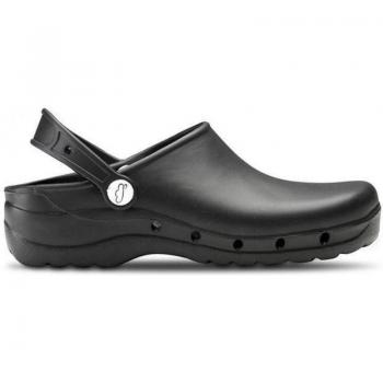Zuecos Sanitarios Flotantes Antiestáticos para Mujer y Hombre FELIZ CAMINAR - NEGRO
