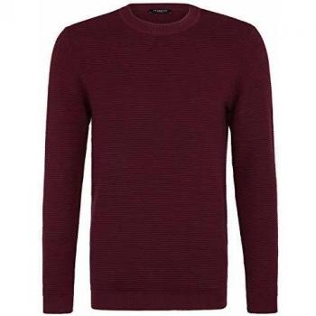 Selected Homme Maglione Bordò Uomo slhgunnar Crew Neck 16069024 XL