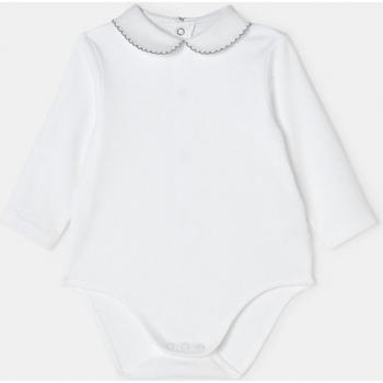 Body manga larga punto interlock cuello bebé bordado a contraste Coconut El Corte Inglés