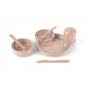 Tiny Bio Dinnerware Set for Kids - Nude Color