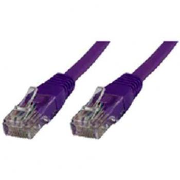Microconnect Cable de Red CAT6 U/UTP 0.3M Púrpura