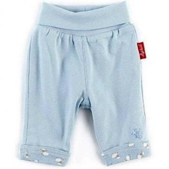 Sigikid Wendehose, New Born - Two in One-Pantalones Bebé-Niñas    Blau