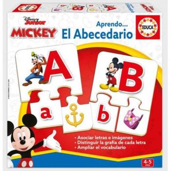 Educa - Aprendo el Abecedario con Mickey y Sus Amigos, Juego Educativo para Bebés, a Partir de 3 Años (19328)