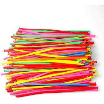 ULTNICE 200pcs látex elástico 260Q tira magia Globos Globos Twisty modelado