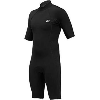 Billabong Traje de Neopreno Manga Corta Absolute 2/2 mm con Cremallera Trasera para Hombre, Color Negro, Talla Grande
