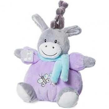 BABY MINI BURRO MORADO MUSICAL 15CM