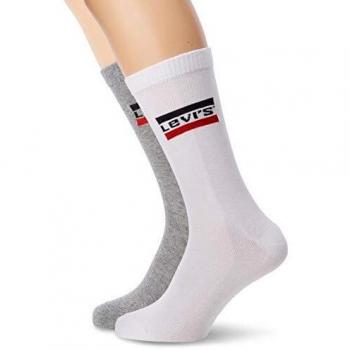 Levi's Levis 168sf Regular Cut Sprtswr Logo 2p Calcetines, Multicolor