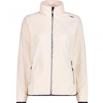 Cmp Women's Fleece Jacket - White, Size 48