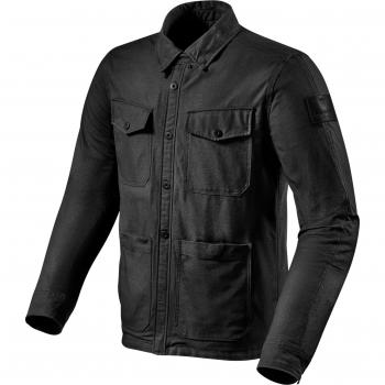 Revit Camisa De Manga Larga Worker y Revit Worker Chaqueta de moto textil - Negro (L)