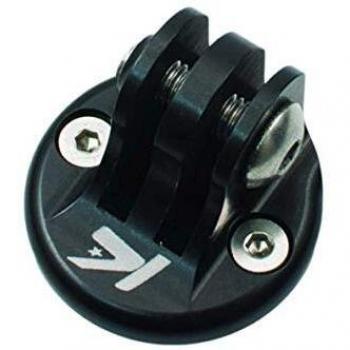 K-EDGE Combo Mount GoPro Style Interface Adapter, for: Garmin, Wahoo, Sigma, Black Anodize, Adultos Unisex, Negro, Estandar