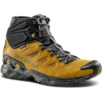 La Sportiva - Botas Trail Running de hombre Ultra Raptor II Mid Leather GTX Savana/Alpine Amarillo 45.5