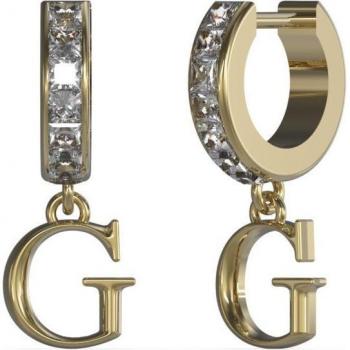 Guess Pendientes Huggie Me de Acero Dorado JUBE03148JWYGT/U