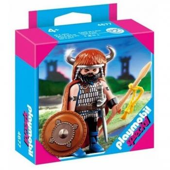 PLAYMOBIL Guerrero Bárbaro 4677 - Figura de Acción con Licencia Oficial