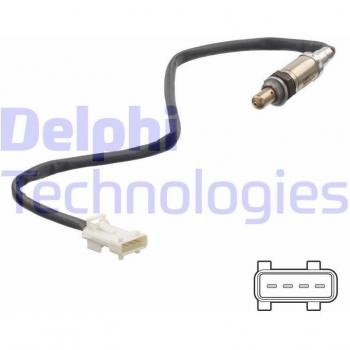 Sonda Lambda DELPHI ES21251-12B1 con tecnología avanzada de detección de gases, alta precisión en la medición del aire/combustible, diseño duradero y resistente a altas temperaturas, compatible con múltiples modelos de vehículos