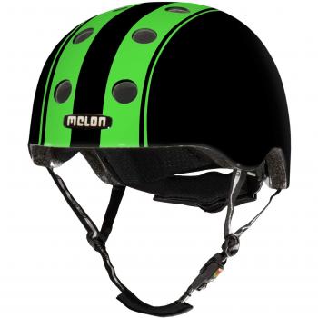 Melon Allroundhelm - Casco de ciclismo multiuso, color negro, talla m-l