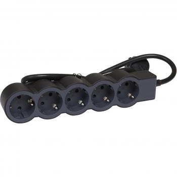 Regleta eléctrica Legrand 5 tomas sin interruptor