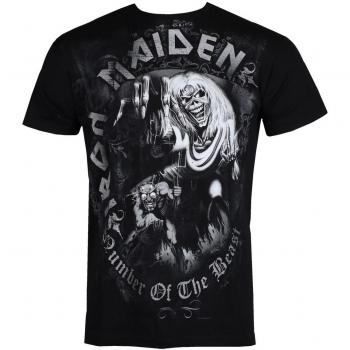 Iron Maiden Men's T-Shirt - Number of the Beast - ROCK OFF XXL
