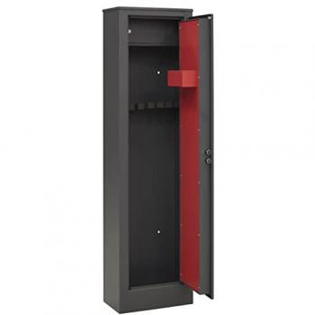 Armero de Acero para 7 Escopetas con Cajón Interior, Modelo Braco ARM070335