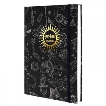 Agenda tapa dura 2025 Harry Potter 14,5x21 día página teNeues inglés