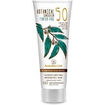 Australian Gold Botanical Tinted Face Sunscreen SPF 50 Rich Deep 88ml