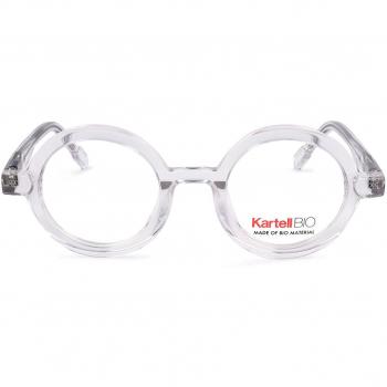 Kartell KL007V 02 Gafas Recetadas para Hombre Cristal Transparentes con Armazón de Material Ligero y Diseño Moderno