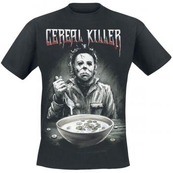 Halloween Cereal Killer Camiseta Negro L