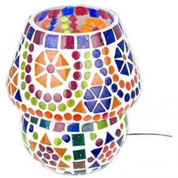 Lámpara Árabe de Mesa Multicolor Signes Grimalt - 12x12x13cm