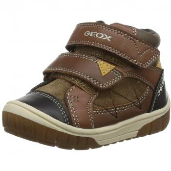 Geox B Omar Boy A, Zapatillas para Bebés, Marrón
