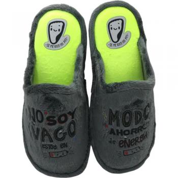 Zapatilla Casa Hombre Se Me Rien los Pies Jonas204 Gris