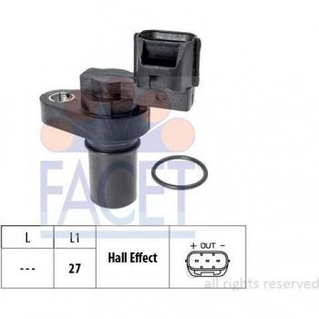 Sensor de revoluciones FACET 9.0754 para transmisión automática