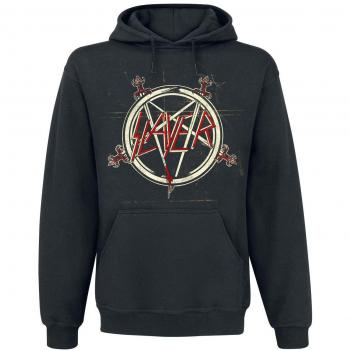 Slayer Haunting Hombre Sudadera con Capucha Negro XL