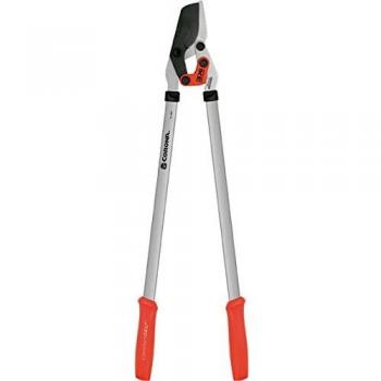 Corona SL 4264 4264-Tijera de Poda de Dos Manos DualLINK con Agarre ComfortGEL para Cortes de Ramas hasta 44 mm de diámetro, Gris y Rojo