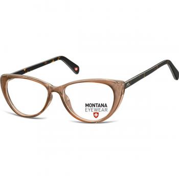 Montana Eyewear MA57 MA57E Armazones para Mujer Marrones 52 Lentes Recetadas