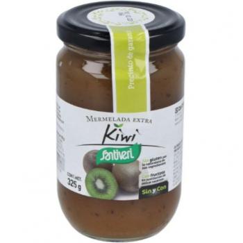 Mermelada Santiveri Extra de Kiwi con Fructosa 325Gr